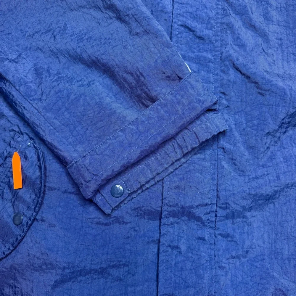 Vintage 90s‎ Nike windbreaker track coach blue jacket 2XL